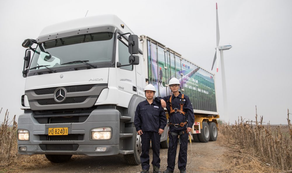 ExxonMobil’s Customised Trucks for Turbine Maintenance